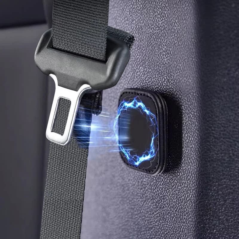 2 pcs magnetic seat belt for car clip fastening cap for PU leather safety belt for safety belt clip for safety belt prevents fall