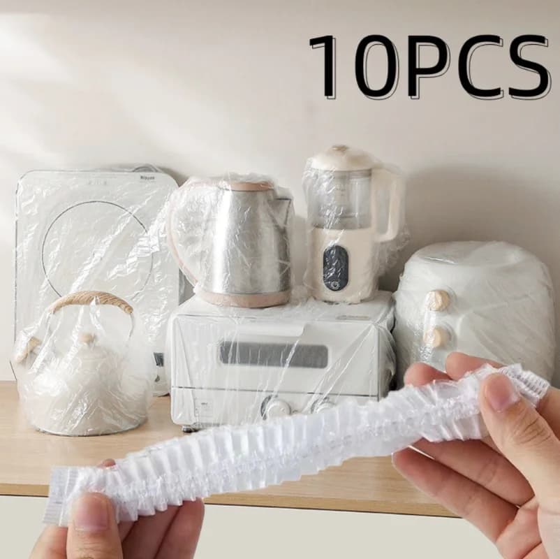 10 Pezzi Copertura Antipolvere Impermeabile e Antipolvere, Copertura Protettiva Rinforzata per Ventilatore da Pavimento Domestico, Protezione Antipolvere
