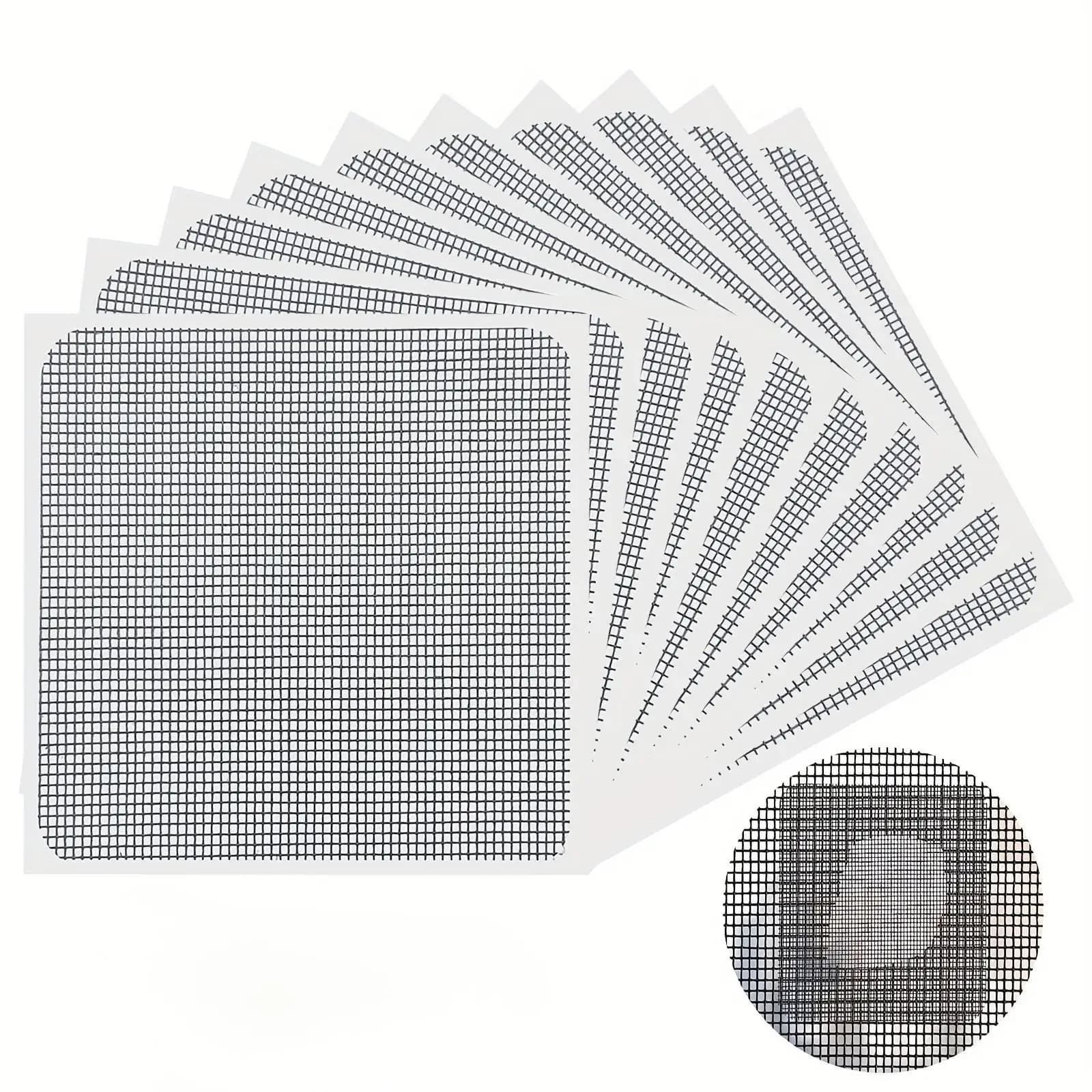 12pcs window screen repair subsidy, mesh tape, designed to repair tears and holes on windows and doors