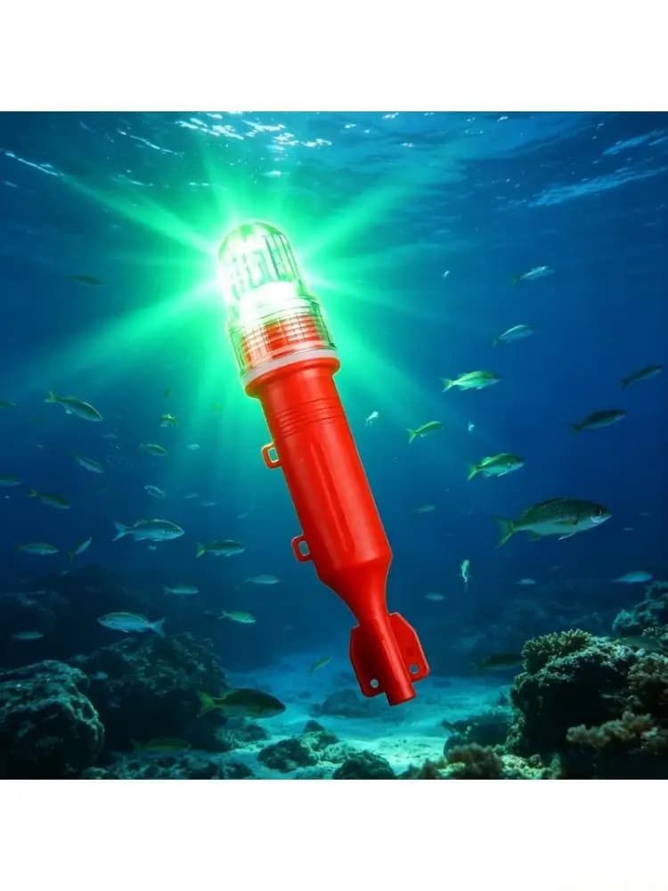 U2JB Fishing Net Position Light with LED Head and Long Hanging Body for Night Use and Gear Reference Work Use