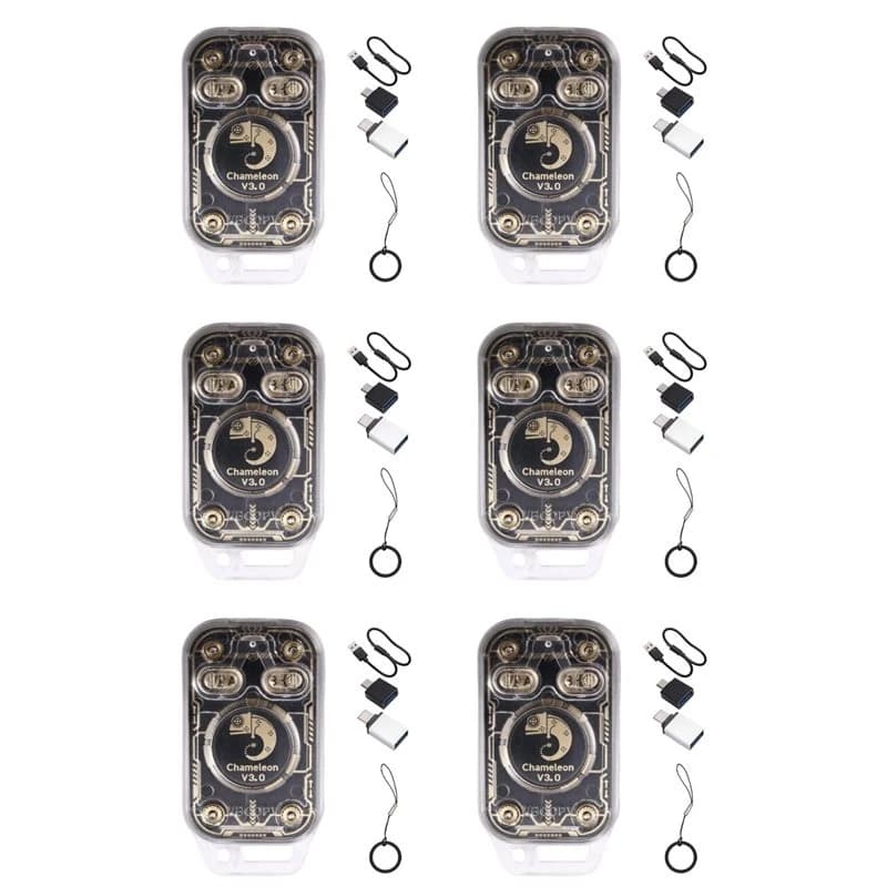 24-hour delivery 6X Upgraded Chameleon V3.0 RFID Smart Chip Reader Emulator 125Khz 13.56Mhz ID IC Smart Card Tag Copyer NFC