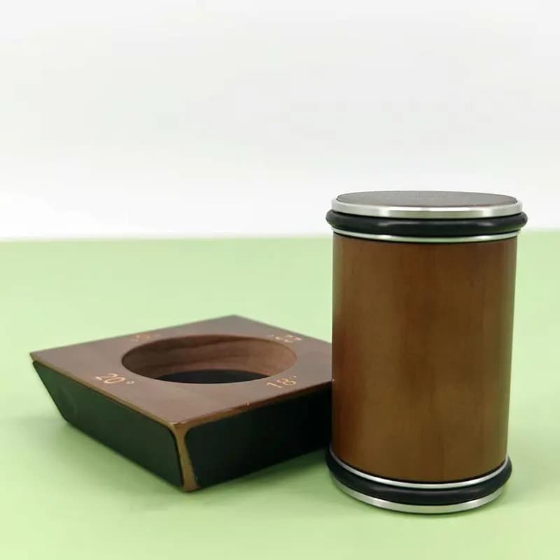Nuovo Affilacoltelli in Legno con Rotella 15/18/20/22 ° Guida Angolare Magnetica con Rullo Diamantato, Strumento Professionale per Affilare Coltelli da Cucina