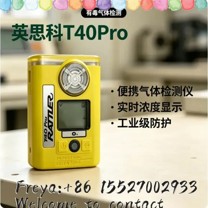 American INCisco T40Pro Single Oxygen Detector Portable Sulfide Carbon Monoxide Alarm