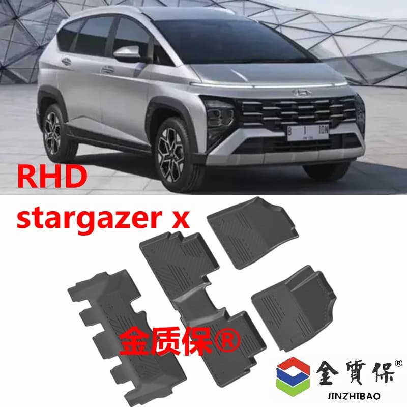 Utilizzare per il 2024 Hyundai Stargazer X tappeto per auto tappetino per auto per tutte le stagioni adatto per Hyundai Stargazer X tappetino per auto impermeabile RHD