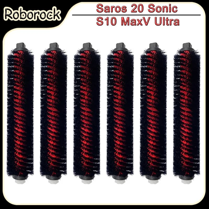 Accessories for Robot Vacuum Cleaner Roborock Saros 20 Sonic / S10 MaxV Ultra, Spazzole Autopulenti di Ricambio