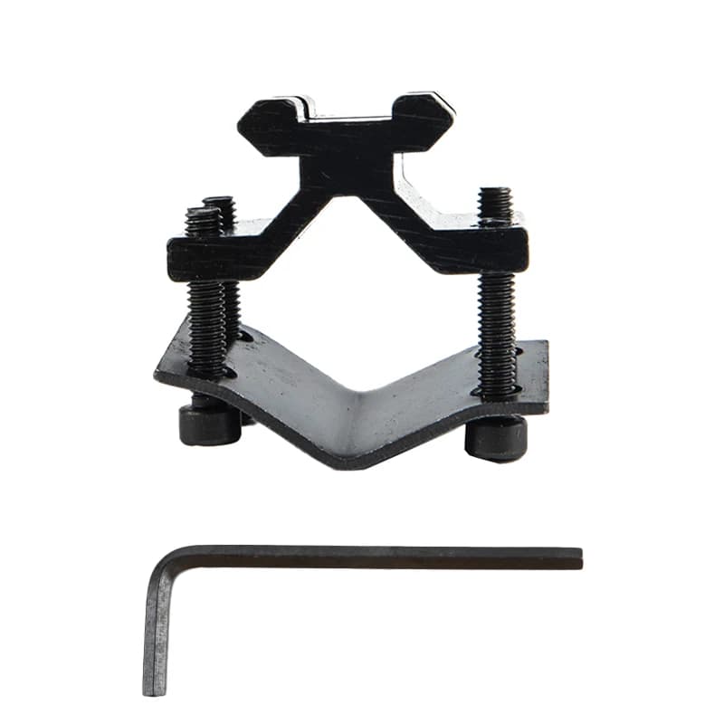 1Pc Tactical Adjustable Rail 20mm Mount Adapter For Scope Flashlight Laser