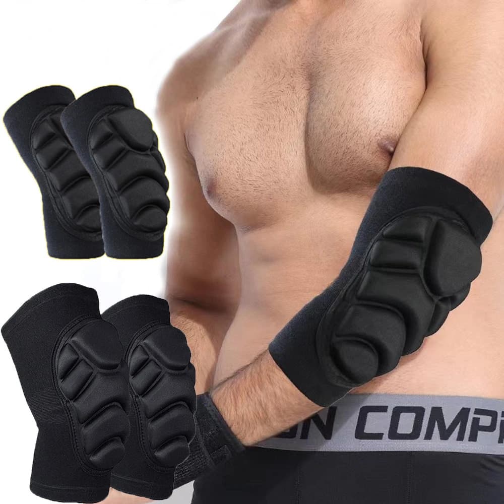 1 paio di ginocchiere MTB traspiranti ginocchiere da basket antiscivolo Mountain Bike ciclismo danza gomito supporto per ginocchiera