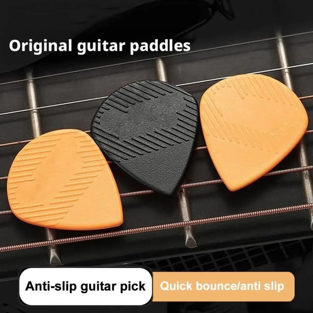 Plettro per chitarra da 10 pezzi antiscivolo con schegge in nylon da 1,4 mm, plettri di ricambio per chitarra, basso, accessori per chitarra