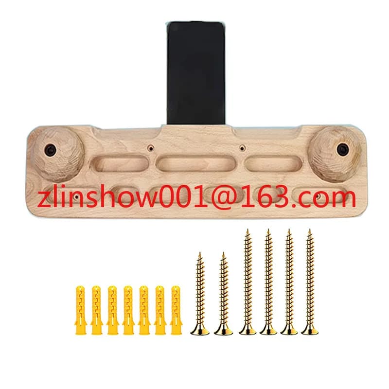 Indoor door frame for rock climbing, home door frame, back panel, traction structure with horizontal bar for wooden finger trainer