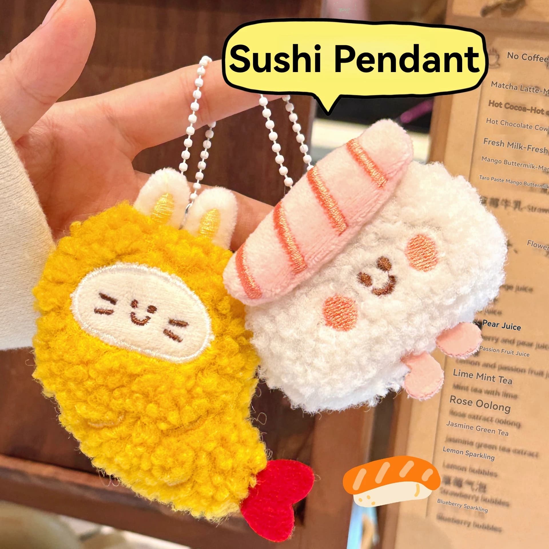 Creativo ciondolo a forma di Oden ragazza versatile ciondolo bambola di peluche zaino portachiavi ciondolo decorativo gioielli 2025
