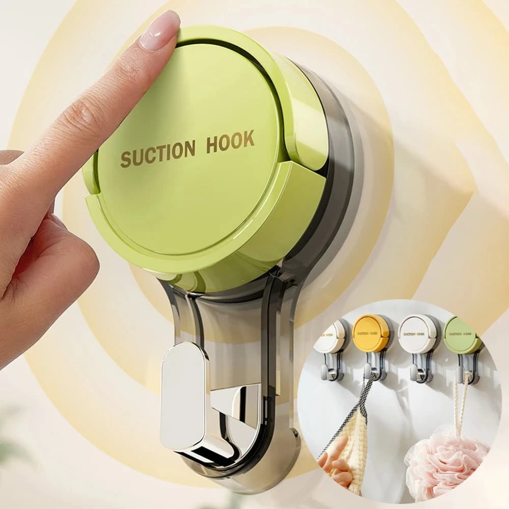 Ganci a ventosa senza foratura - Ganci a vuoto rimovibili senza tracce per bagno, cucina, toilette, organizer per la casa