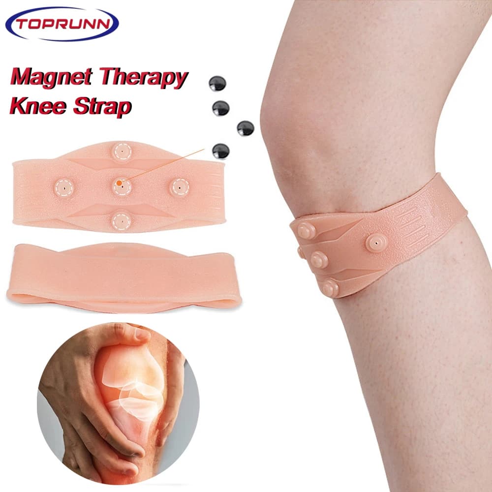 1 pc magnetic therapy knee pain relief and knee stabilizer knee brace support for hiking, football, running, volleyball, squat