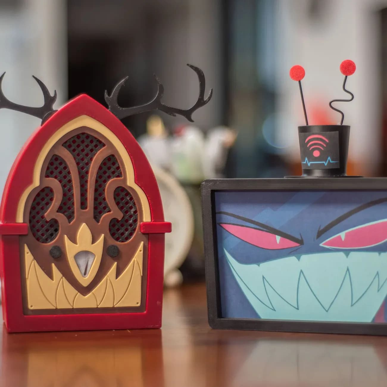 Altoparlante Bluetooth a Tema Anime/Cartoni Animati con Faccia Sostituibile, Regalo di Halloween