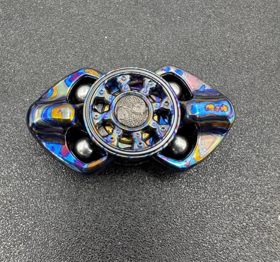 Giocattolo di decompressione fidget spinner King Kong conmone Chimago EDC usato