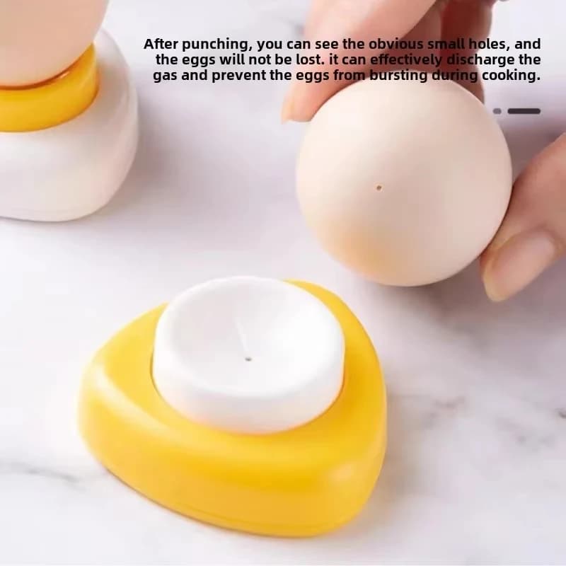 Egg Boiling Steaming Household Egg Punch, Drill, Punching Needle, Punching Holes, Anti‑cracking