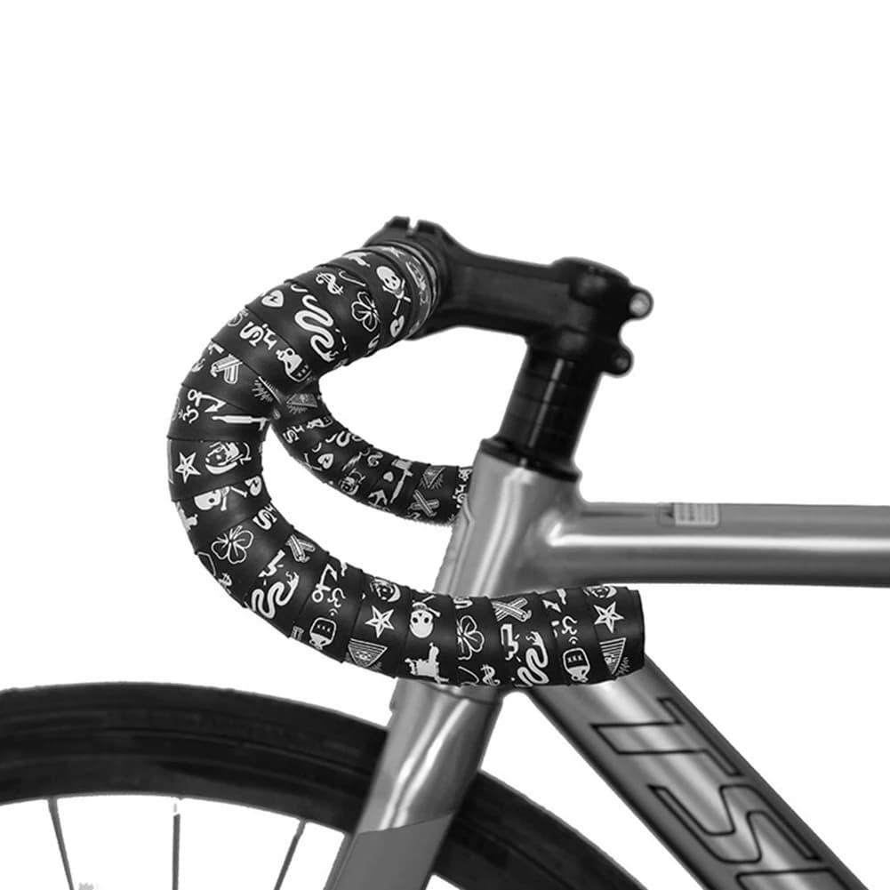 Nastro per Manubrio Bici da Strada Antiscivolo, Cinghie per Manubrio Morbide Luminose al Buio, Copertura per Volante, Accessori per Bicicletta