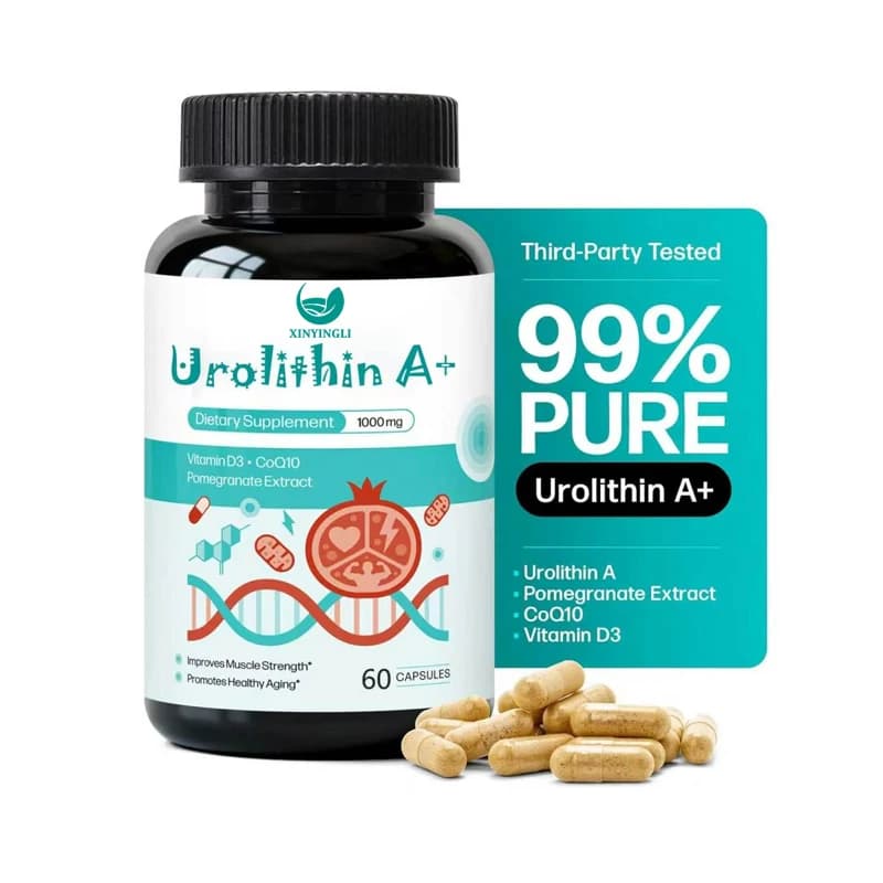 Urine Lithium A Supplement 1000mg, contiene Coenzima Q10 e Vitamina D3, supportato da mitocondrie e cellule