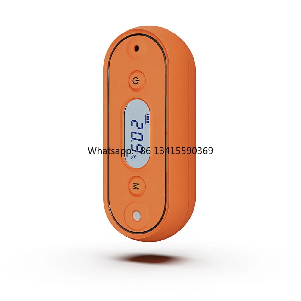 O2 monitr aggiornato, rilevatore di ossigeno portatile, grado di protezione IP67, con vibrazioni, polvere e antideflagranti, casa - arancione