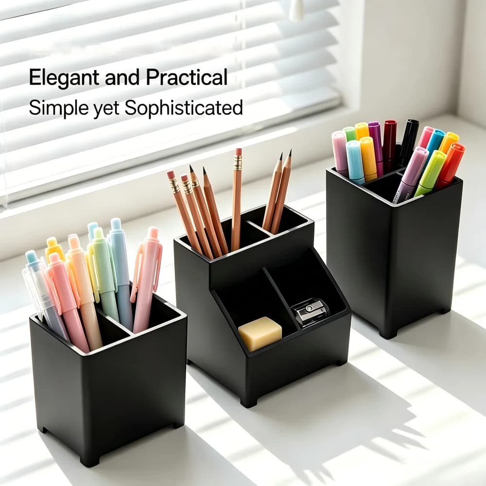 Multi-compartment Silicone Bathroom Organizer Holder, Multi-functional Toothbrush Storage Caddy, Divided Tray for Toothpaste