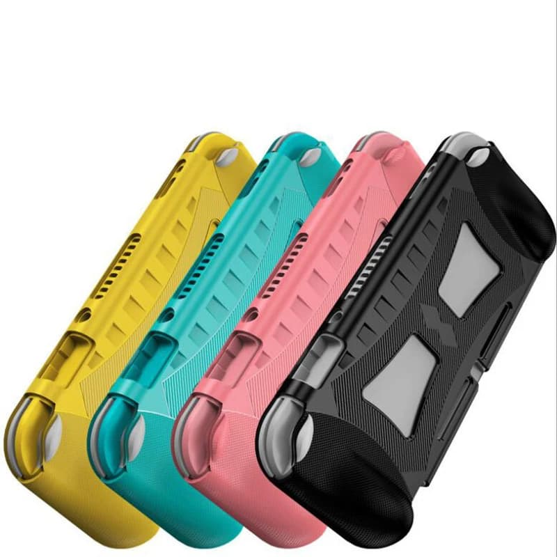 Per Nintendo Switch Lite Custodia in silicone Custodia protettiva in TPU antiurto con impugnatura ergonomica per Nintend Switch NS Lite Mini
