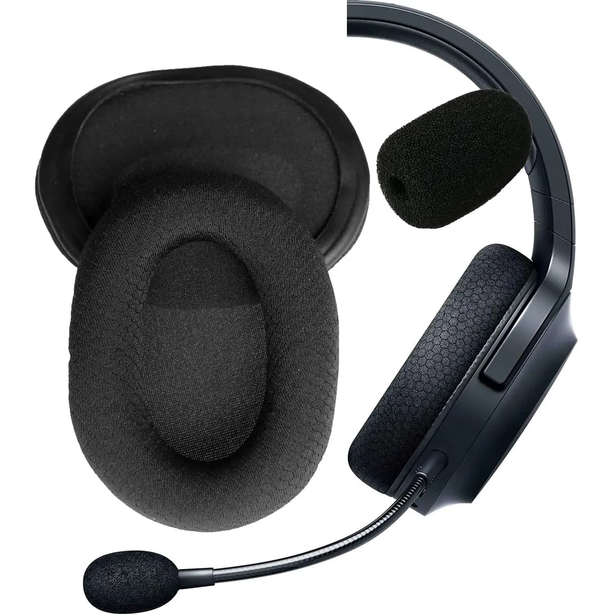 V-MOTA headset compatible with Razer Barracuda X / Barracuda Pro wireless gaming headphones (1 set)