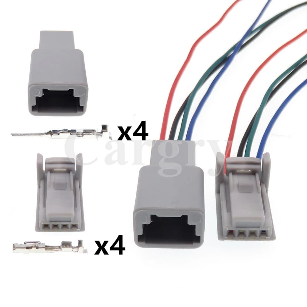 1 Set 4P luce di pericolo doppia lampada Flash alloggiamento di plastica presa Auto spia filo connettore per Toyota Prado 1473672-2