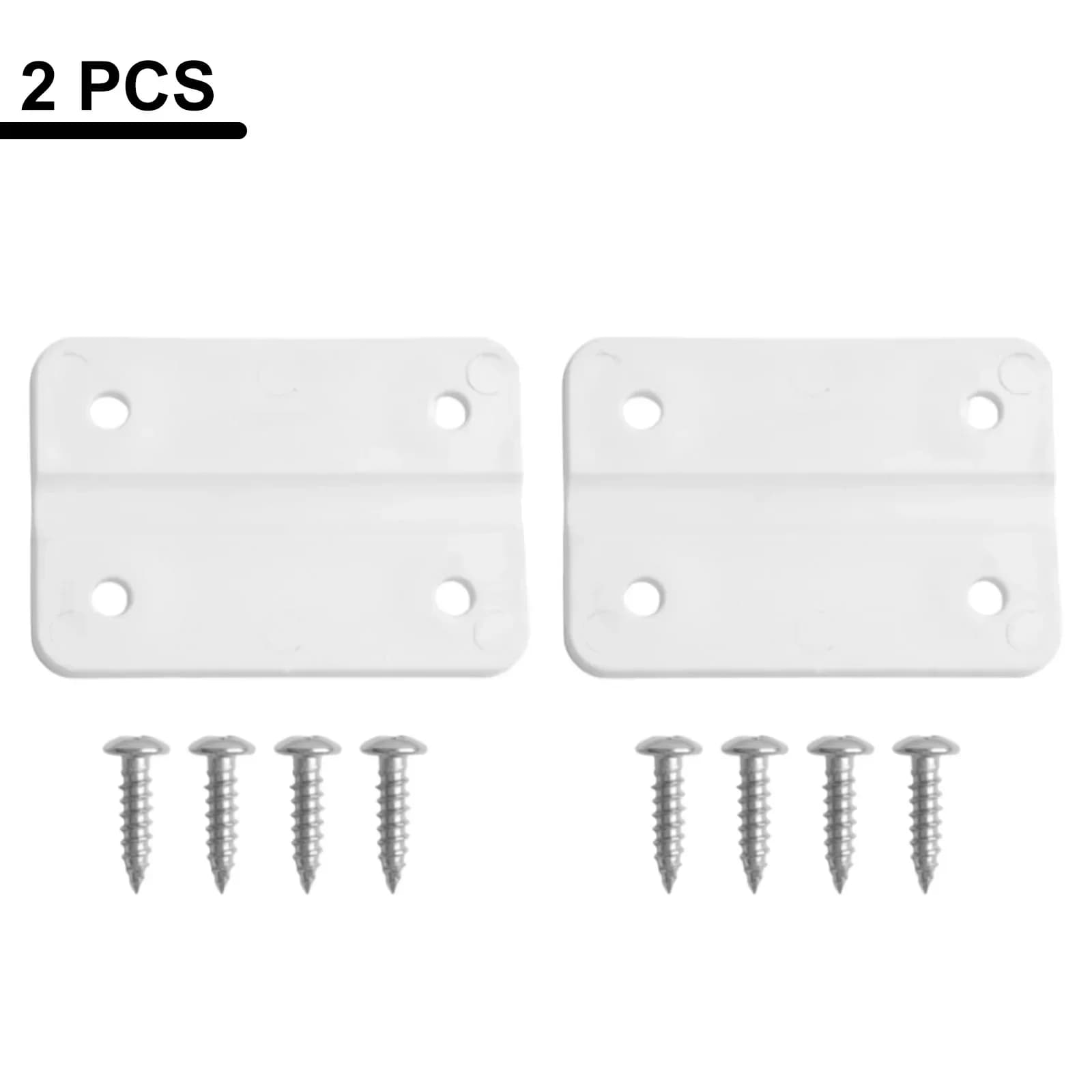 2set Replacement Plastic Hinges With 8pcs Screws Stainless Screws Parts Kit For Igloo Coolers Home Improvement Hinges Kit Access