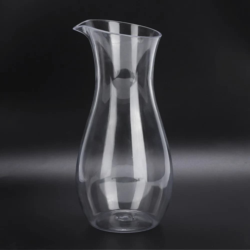 Container Transparent Juice Bottle Narrow Neck Divided Hip Flask Beverage Carafe Wine Carafe Fridge
