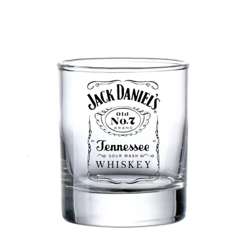 Bicchiere da whisky trasparente in stile americano Bicchiere da liquore Bicchiere da birra Bicchiere resistente al calore addensato senza piombo