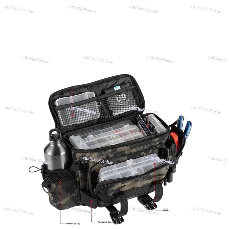Bag Fishing Tackle Bag Multifunctional Fanny Pack Bait Box