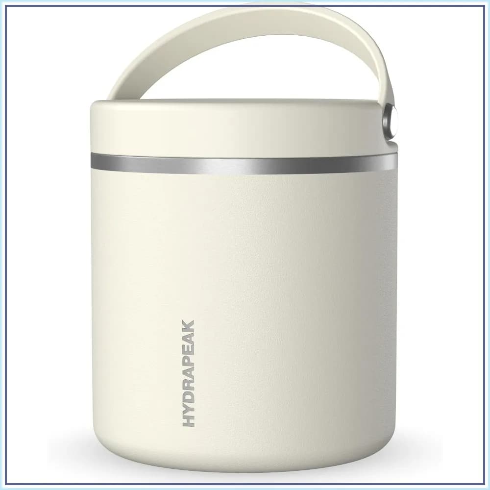 25oz Stainless Steel Vacuum Insulated Food Jar, Hot & Cold Thermos, Leak-Proof Soup Container, 10H Hot 16H Cold