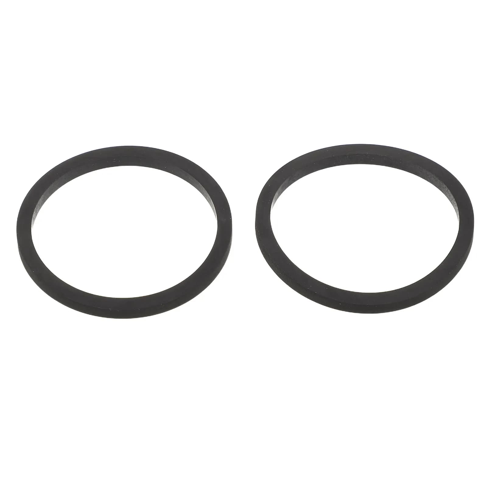 2Pcs Cassette Tape Recorder Idler Pulley Rubber Rings High Elasticity 3Mm Thick Non Slip Replacement Drive Belts for Cassette