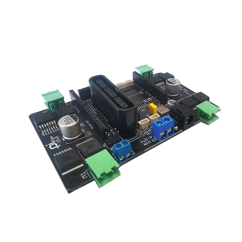 6-24V shield expansion card with 4 channel motors and 30A 8 channel servos Great power for Arduino DIY kit PS2 Joystick RC Car