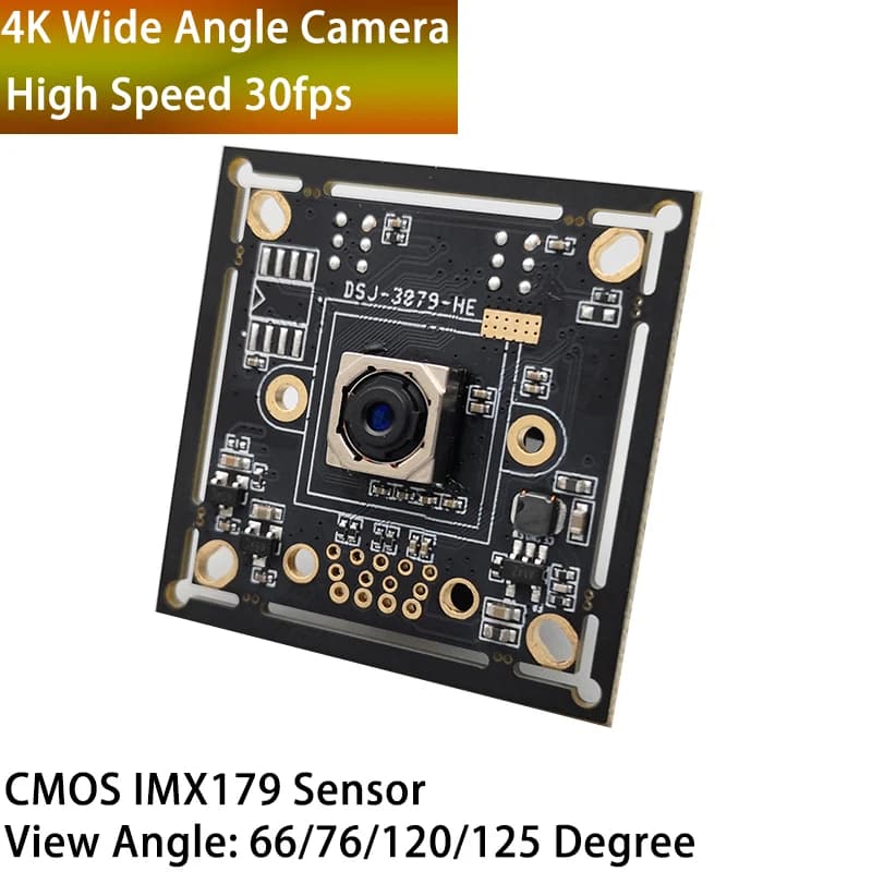 IMX179 Sensor HD 8MP 4K Autofocus USB Camera module 3264x2448 FOV 66 76 120 125 Degree For Windows Linux Android PC Laptop Video