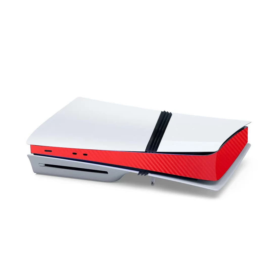 Adesivo per decalcomanie per console Sony PS5 Pro Adesivo per cover in pelle in fibra di carbonio Decalcomanie per centro host Accessori per console di gioco