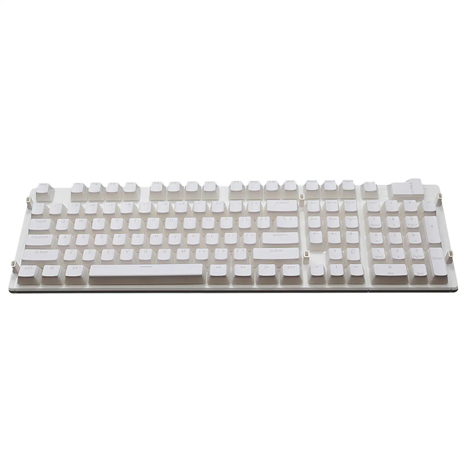 Set di tasti PBT retroilluminati Pudding Keycaps per tastiera meccanica Cherry MX