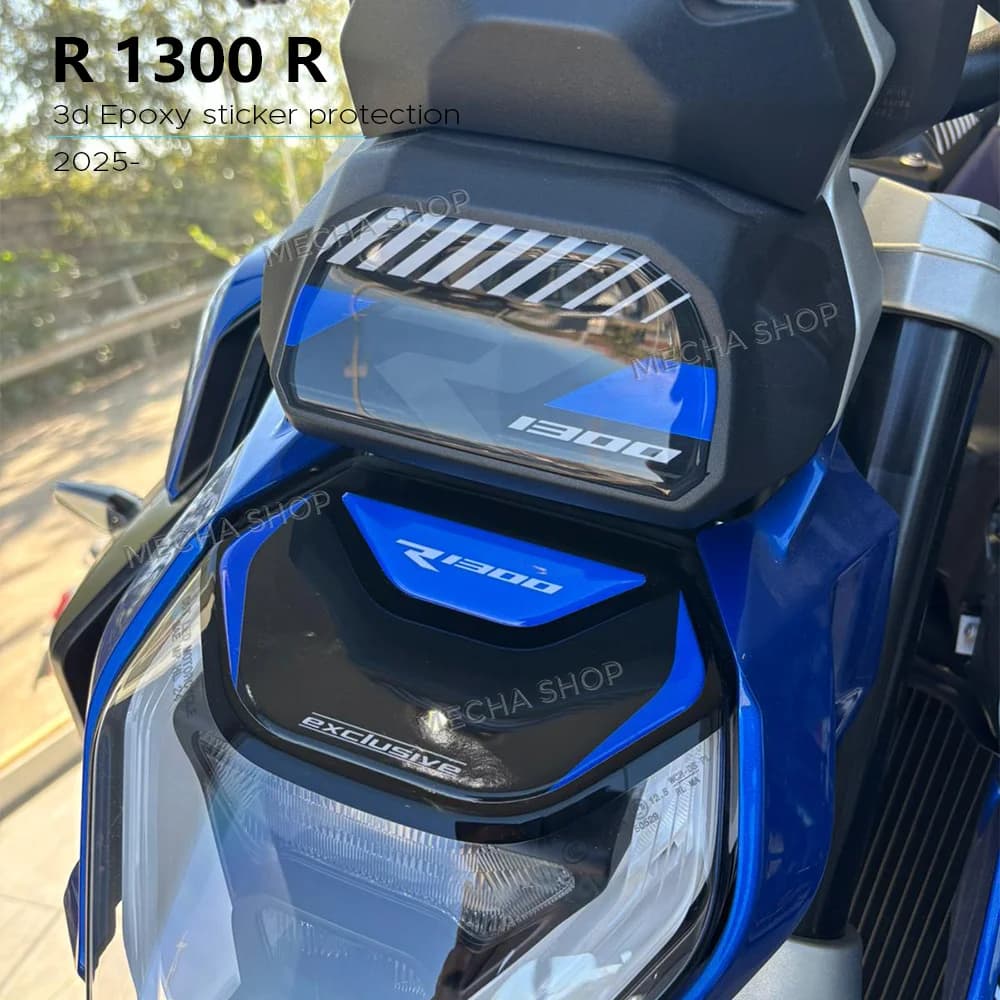 Per R1300R 2026 R 1300 R 2025 Kit di protezione adesivi per serbatoio laterale moto in resina epossidica 3D