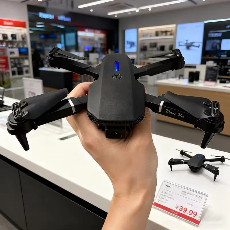 New E88Pro RC Drone 4K Professinal With 1080P Wide Angle HD Camera Foldable RC Helicopter WIFI FPV Height Hold Apron Sell