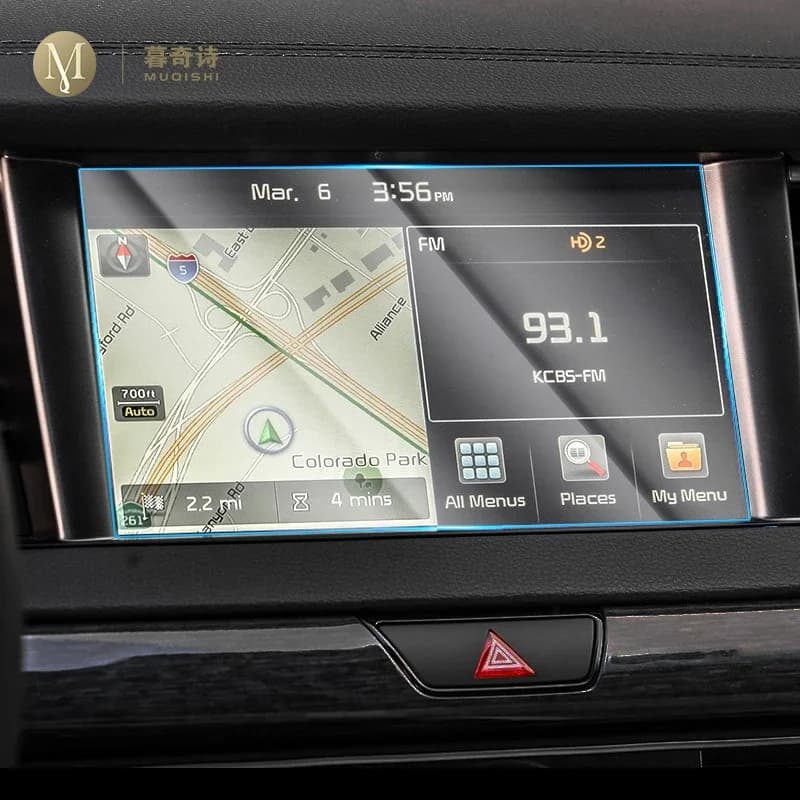 Per Kia K7 Cadenza 2016-2020 Schermo di Navigazione Anti-Graffio Protezione Pellicola Del Computer Accessori Per Interni Auto In Vetro Temperato