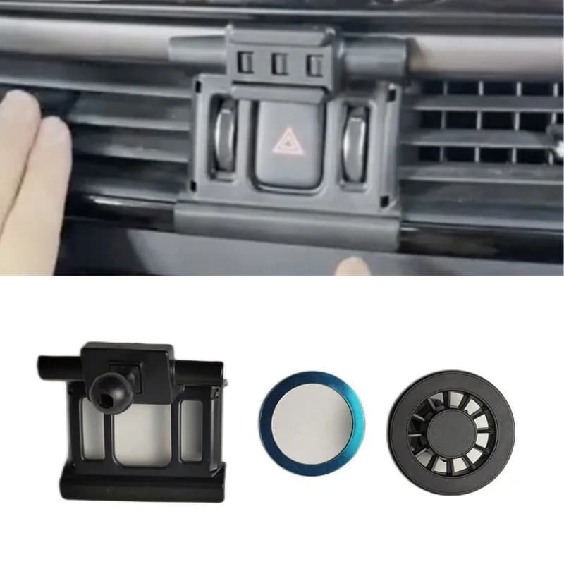 1Set ABS Plastic Material For 2016-2018 KIA K5 OPTIMA Special Auto Phone Support Magnetic Mobile Basing Fixed Bracket
