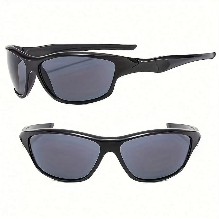 2PCS Full-Rim Sport Sunglasses For Men And Women Outdoor Activities