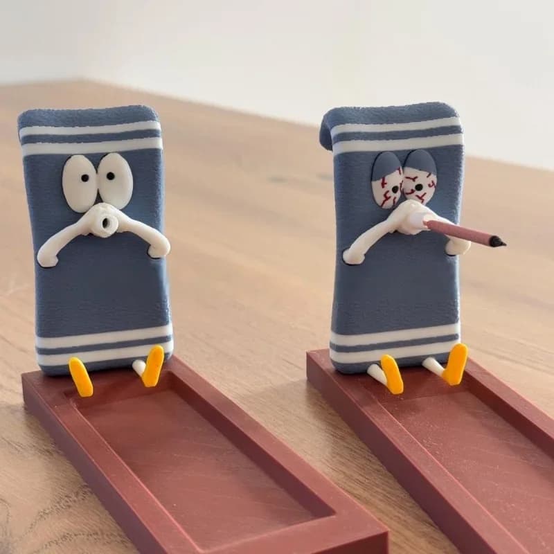 2025 Nuovo porta incenso per asciugamani Linea domestica Bruciatore di incenso Porta bastoncini di incenso in plastica Decorazione Artigianato Porta bastoncini di incenso
