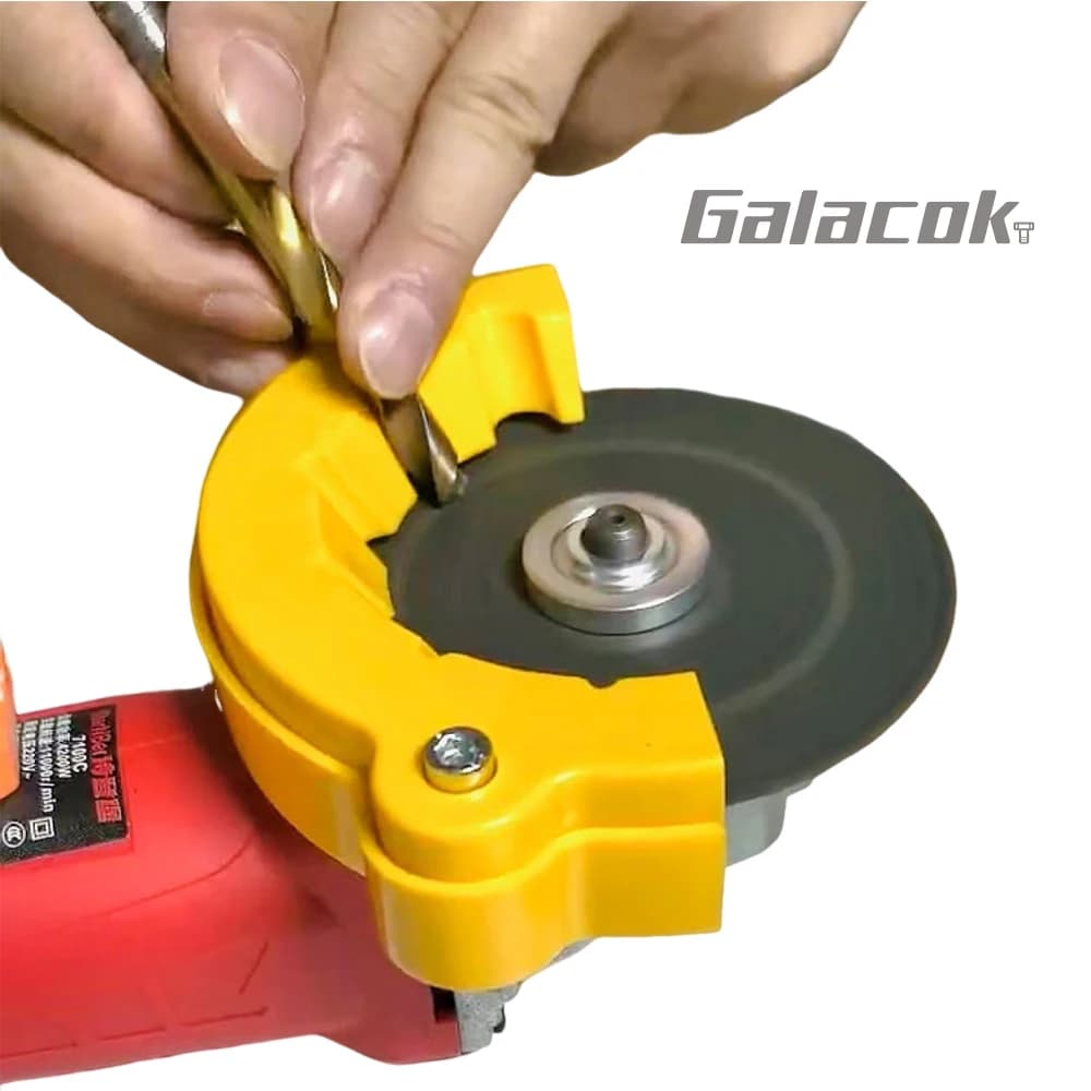 Galacok New drill trimmer MAX 6 in 1 grinding tool for multi-specific drill tool auxiliary tool for grinding and polishing waste drill