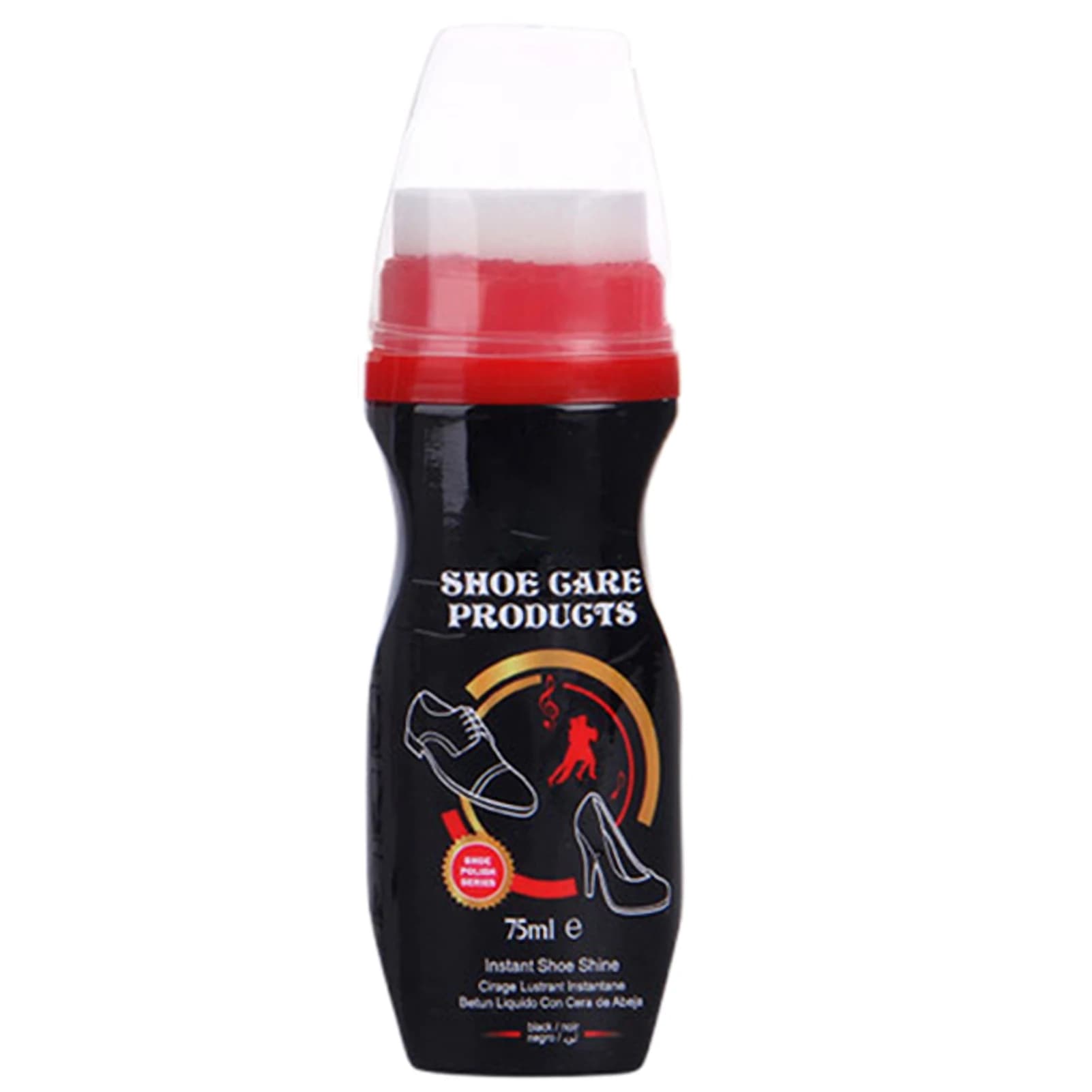 Strumento pulito per la manutenzione delle scarpe smalto per olio in pelle per la cura del ricondizionamento delle scarpe 75ML
