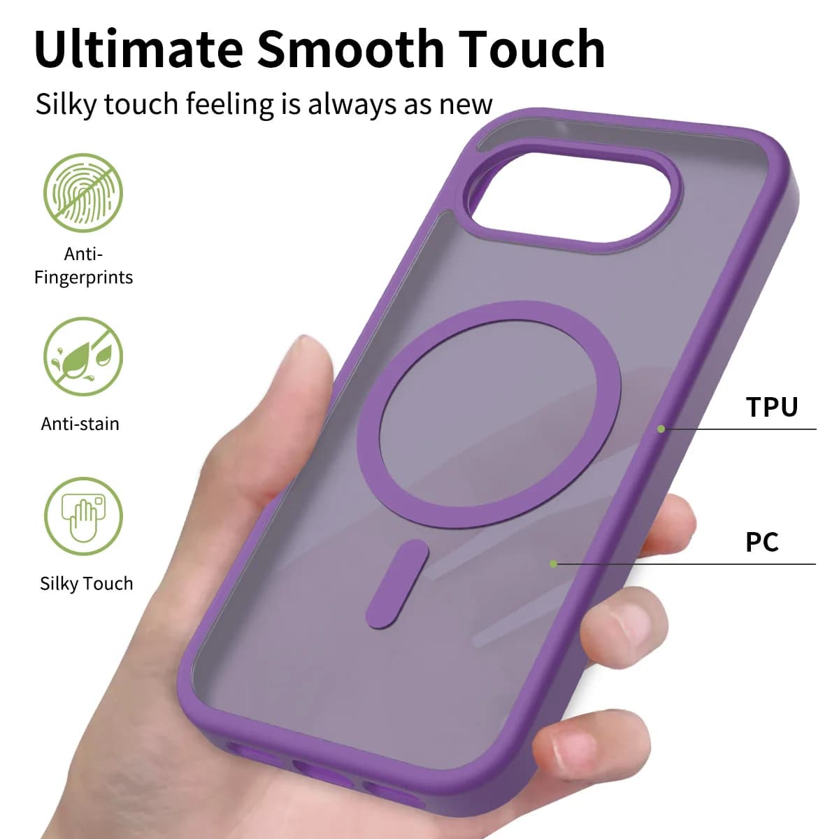 Anti Scratch Anti-Slip Skin Feel Shockproof Case For Google Pixel 9A,9 Pro,9 10 Pro XL,10A,10 Pro Magnetic Wireless Charge Cover