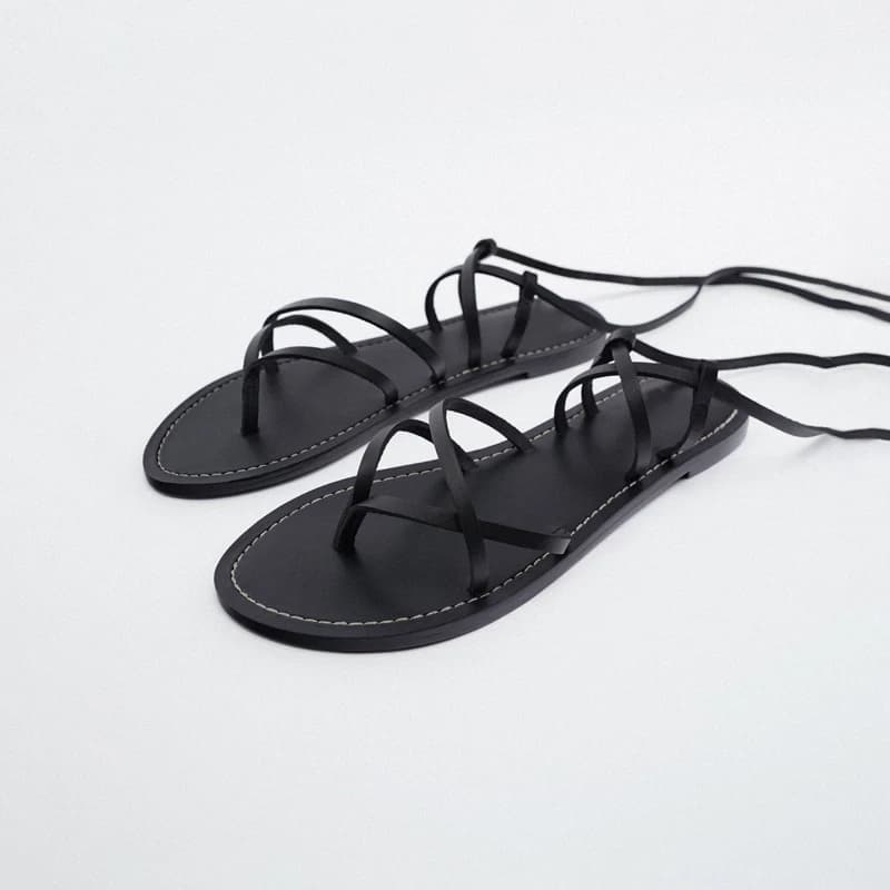 Sandali Estivi Donna 2026: Infradito con Clip, Sandali Bassi con Cinturino Incrociato, Stile Romano Sexy Bohemien da Spiaggia, Ciabatte Femminili