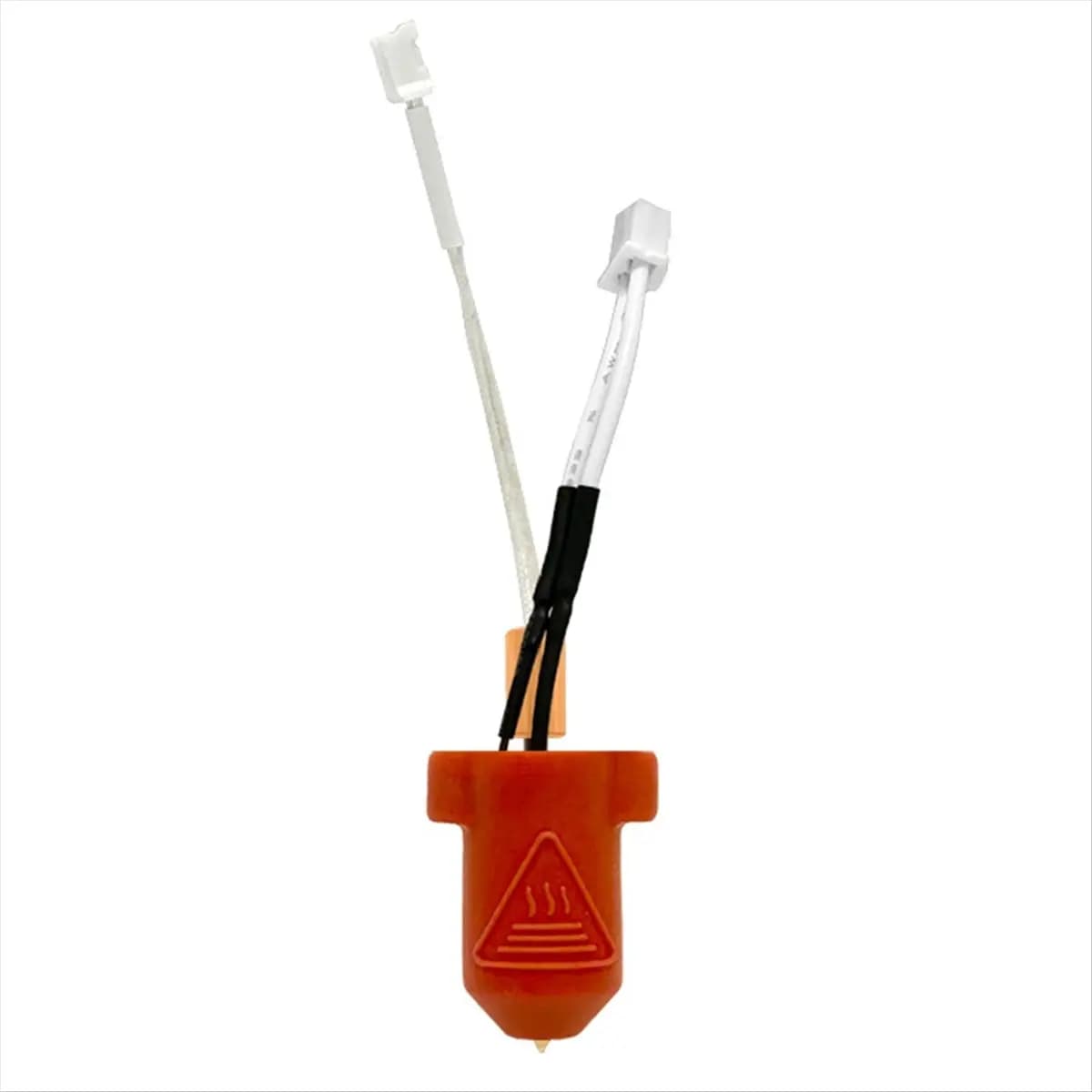 For the Ender-3 V3 KE ceramic heating head kit replaced the 3D printer heating block kit