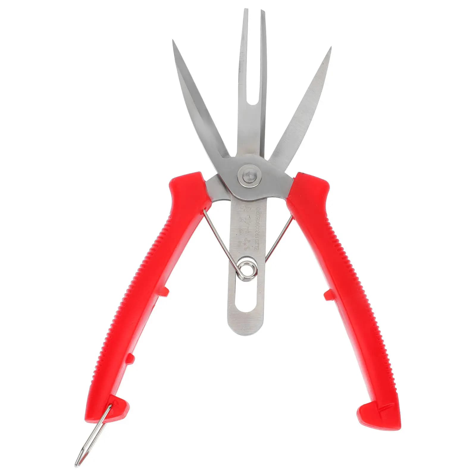 Premium Power Scissors to Double Stainless Steel Blade for Coppers, Flowers, Vegetables and Garden Fruit