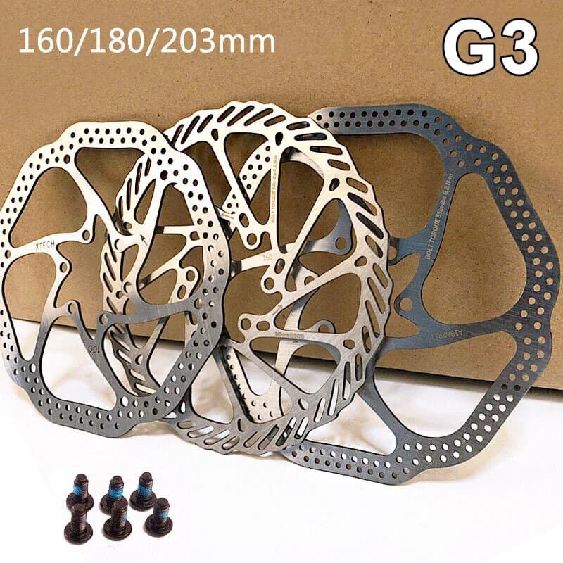 G3 Rotore Bici Disco Freno Idraulico MTB 160mm 180mm 203mm Rotore Della Bicicletta MTB Ciclismo Freno Mountain Bike Disco Freno Idraulico Parte