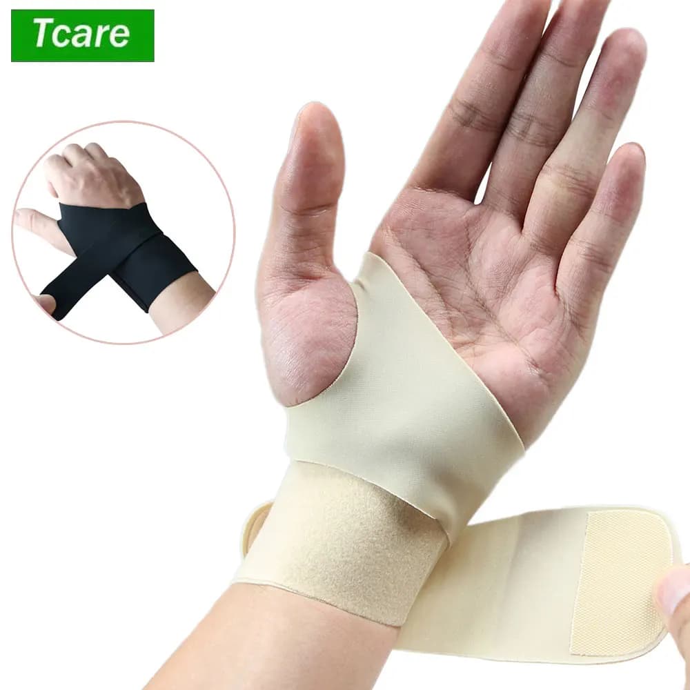 1 Pezzo Supporto Professionale Ultra Sottile per Polso, Regolabile, Leggero, Traspirante e Delicato sulla Pelle
